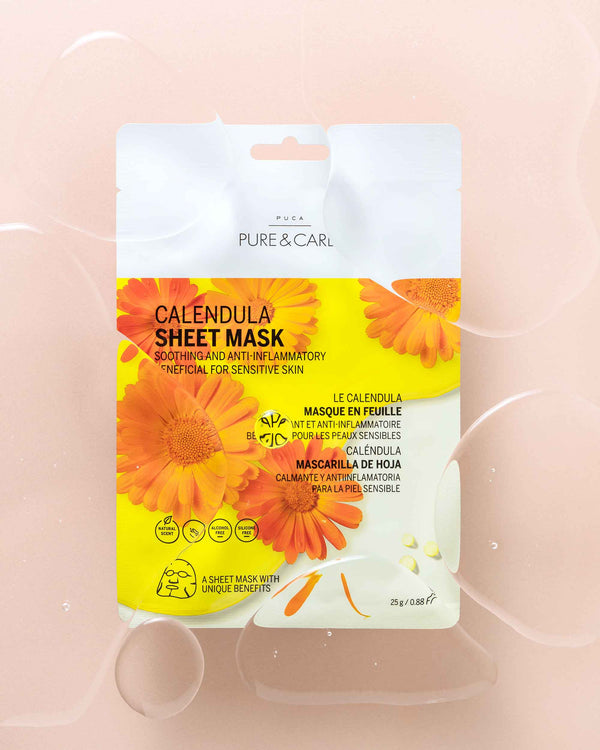 Calendula Sheet Mask I PUCA - PURE & CARE