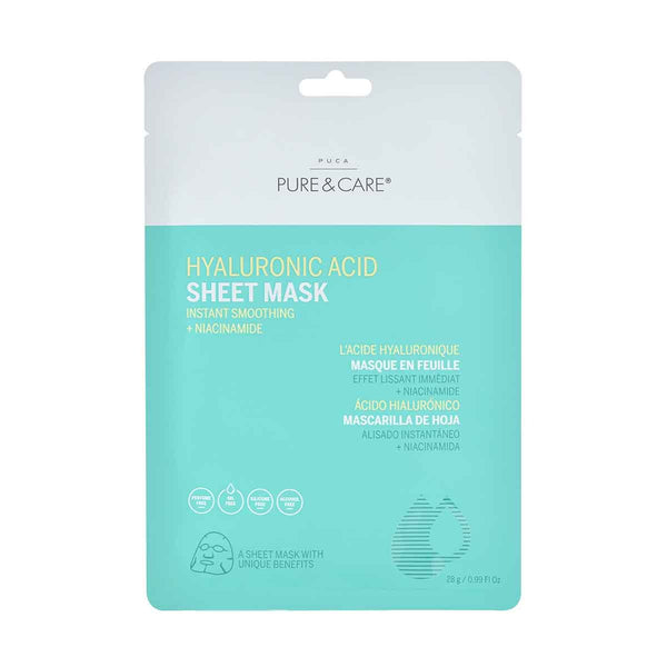 Hyaluronic Acid Sheet Mask | PUCA - PURE & CARE