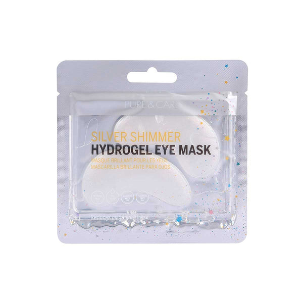 Silver Shimmer Hydrogel Eye Mask | PUCA - PURE & CARE