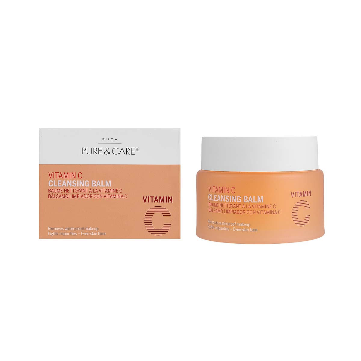 Vitamin C Cleansing Balm for all skin types I PUCA - PURE & CARE