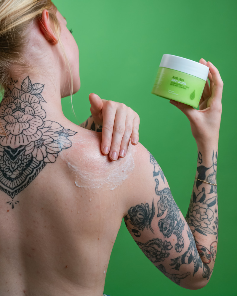 Exfoliante corporal Aloe Vera