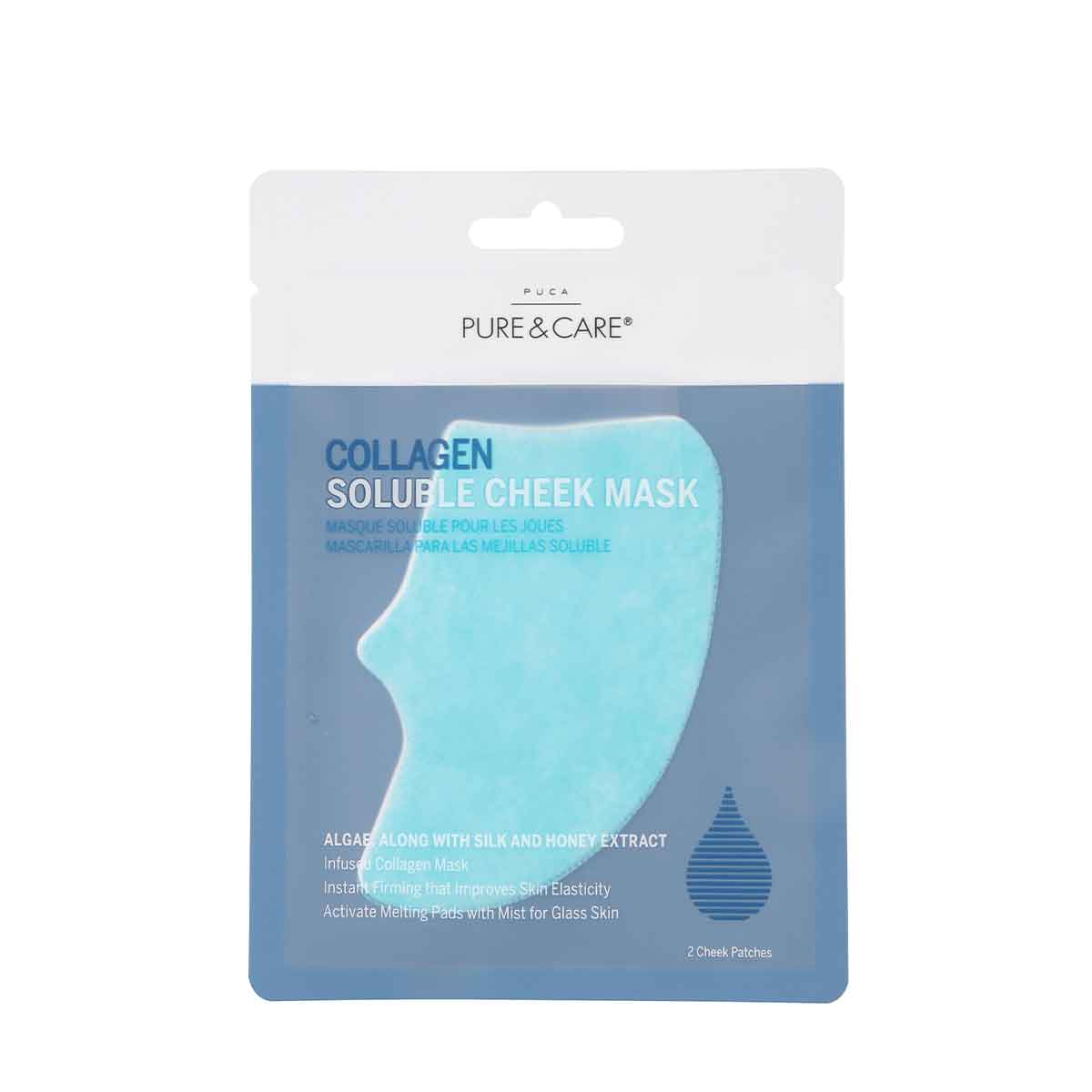 Mascarilla para las mejillas soluble 