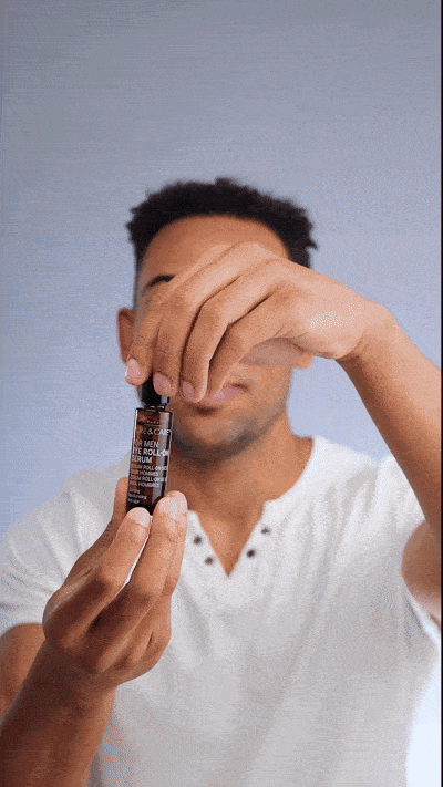 Sérum para el contorno de ojos para hombres