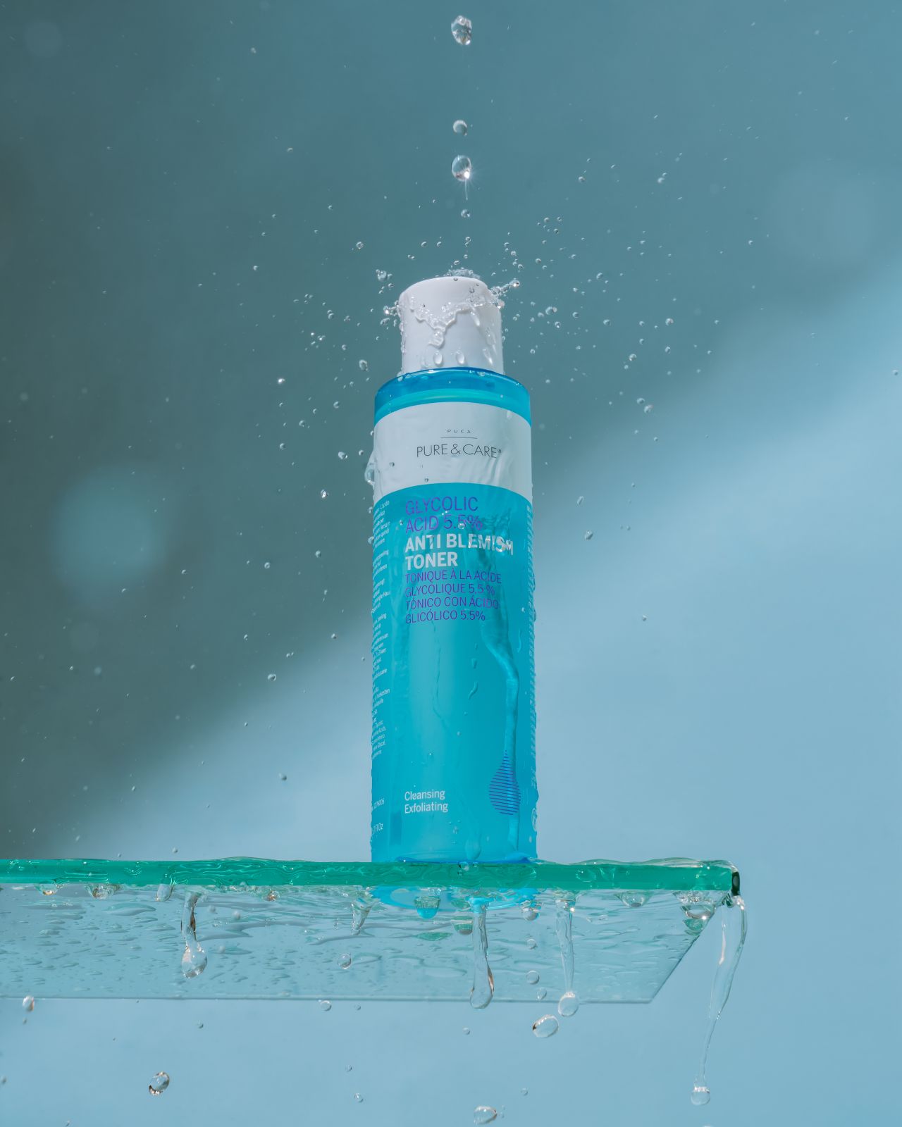 Tónico exfoliante anti-imperfecciones de ácido glicólico 5,5 %