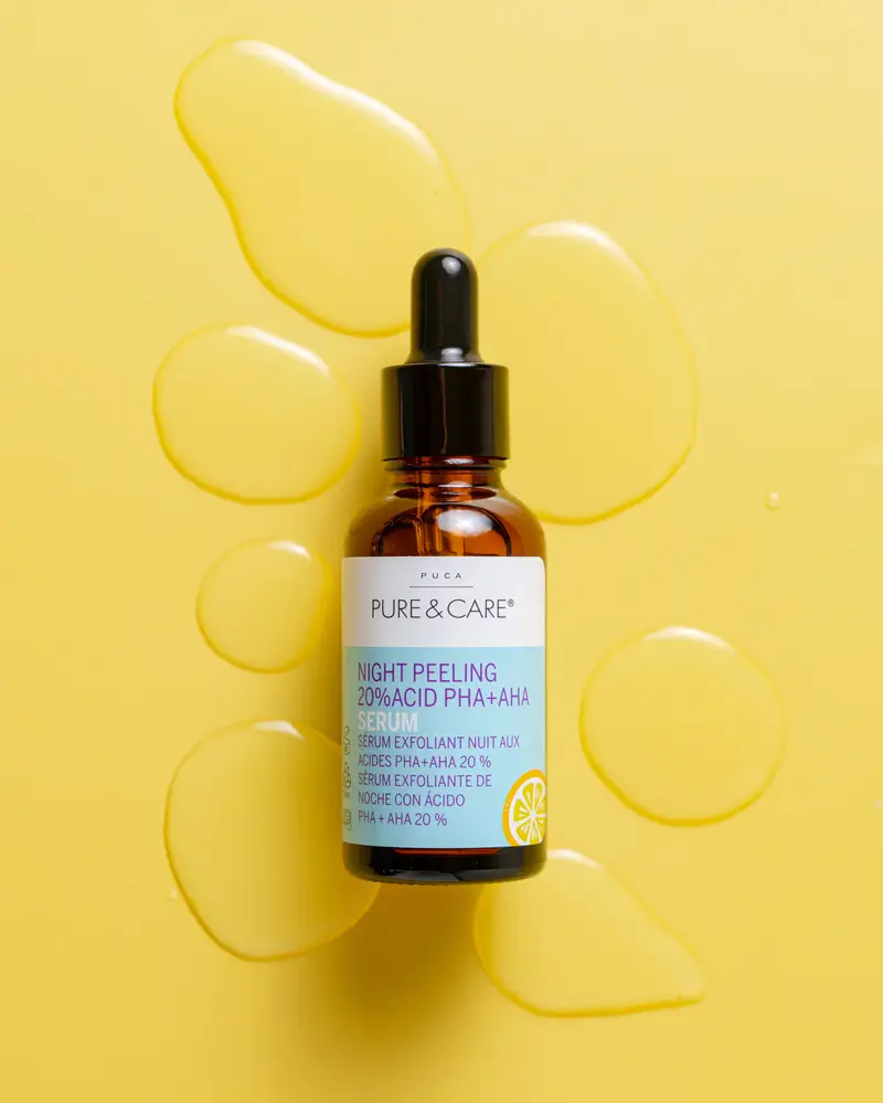 Sérum exfoliante de noche con ácido PHA+AHA 20 %