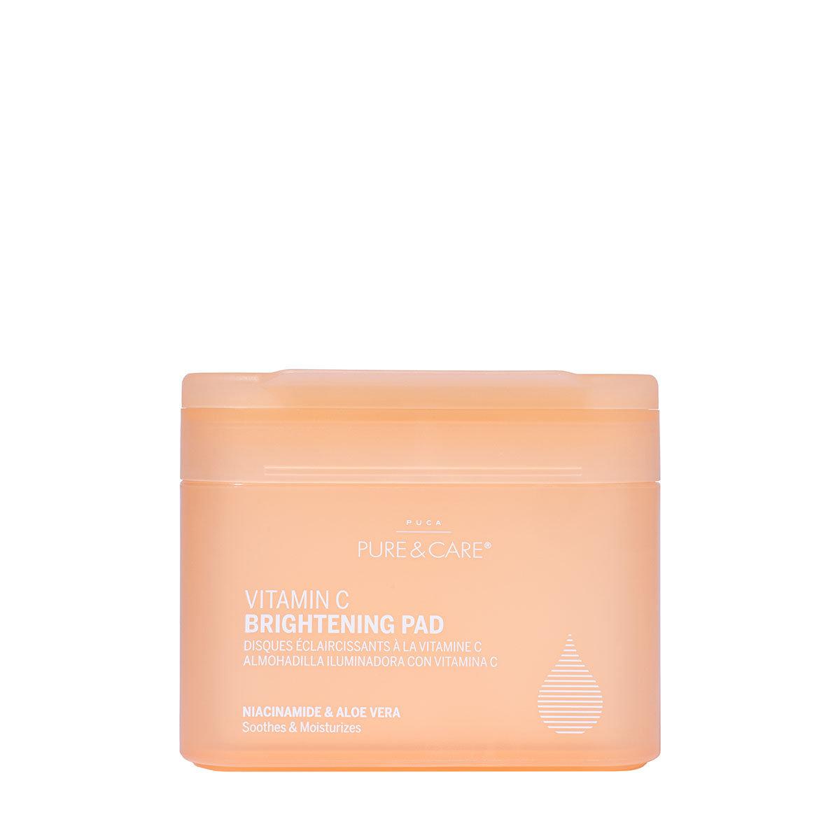 Almohadilla tonificante e iluminadora con vitamina C