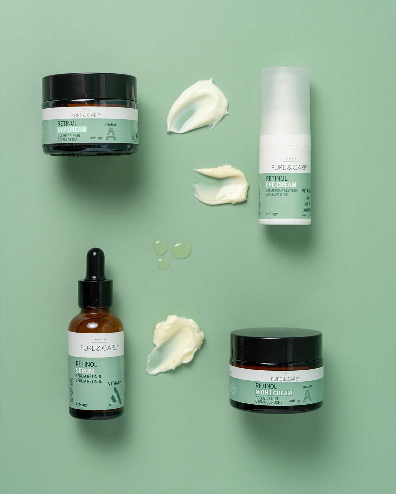 Crema de noche de retinol Vitamina A