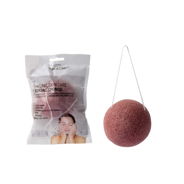 Esponja de Konjac con Arcilla Roja | PUCA - PURE & CARE