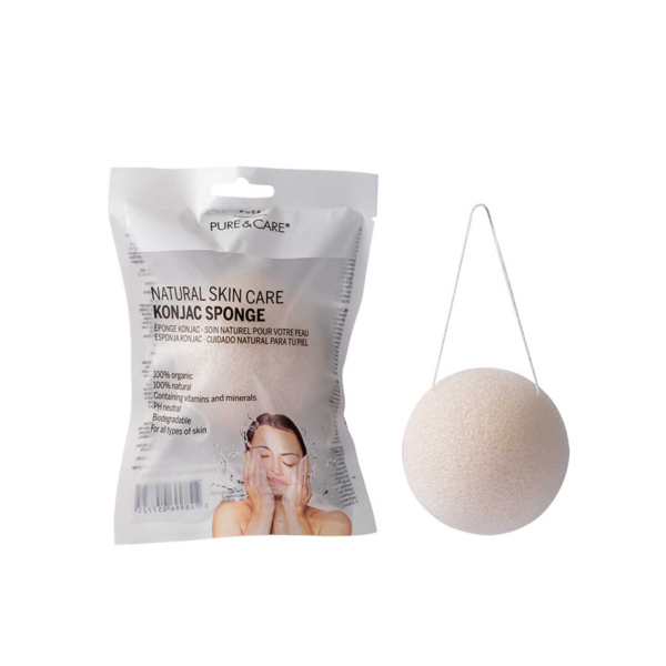 Esponja de Konjac Natural | PUCA - PURE & CARE