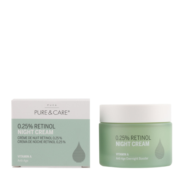 Retinol Vitamin A Night Cream | PUCA - PURE & CARE
