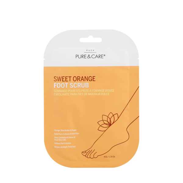EXFOLIANTE PARA PIES de naranja dulce I PUCA - PURE & CARE