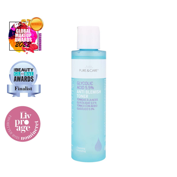 Tónico exfoliante anti-imperfecciones de ácido glicólico 5,5 % | PUCA - PURE & CARE