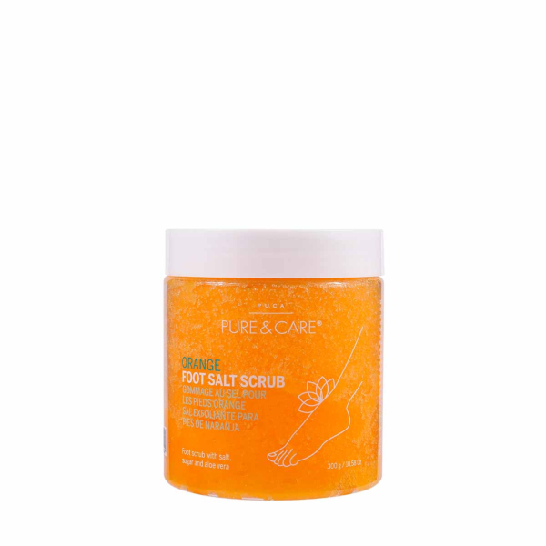 Exfoliante de pies con sal y naranja  I PUCA - PURE & CARE