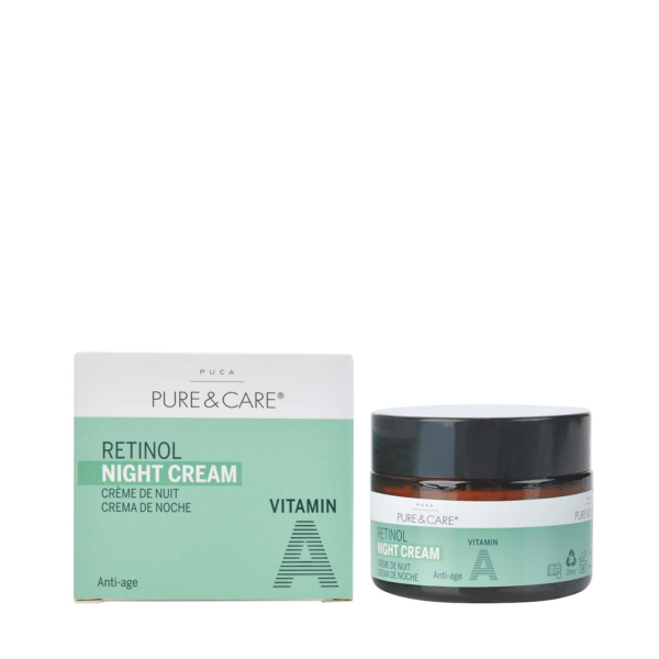 Crema de noche de retinol Vitamina A | PUCA - PURE & CARE