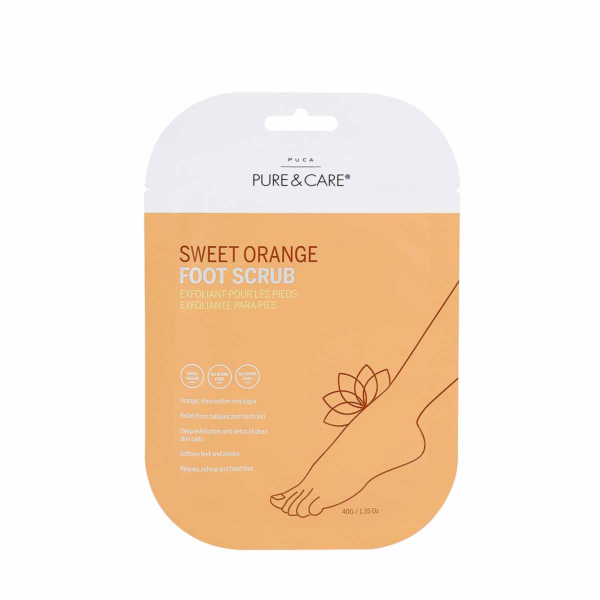 EXFOLIANTE PARA PIES de naranja dulce I PUCA - PURE & CARE