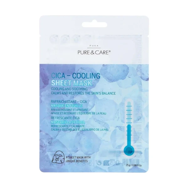 CICA REFRESCANTE Y CALMANTE MASCARILLA EN HOJA I PUCA - PURE & CARE