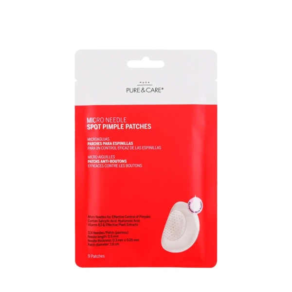 Parches de microagujas para espinillas  | PUCA - PURE & CARE