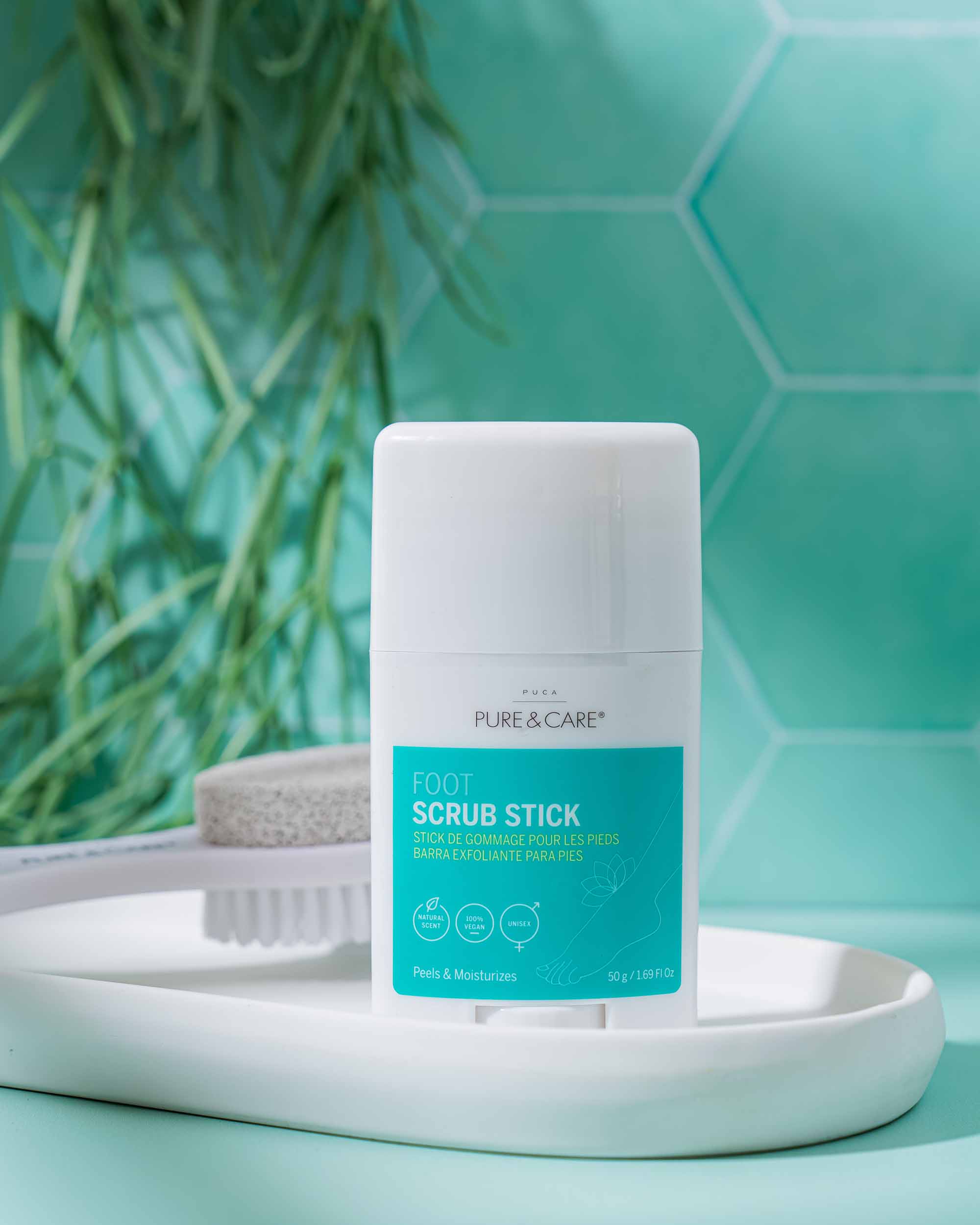 Barra exfoliante para pies