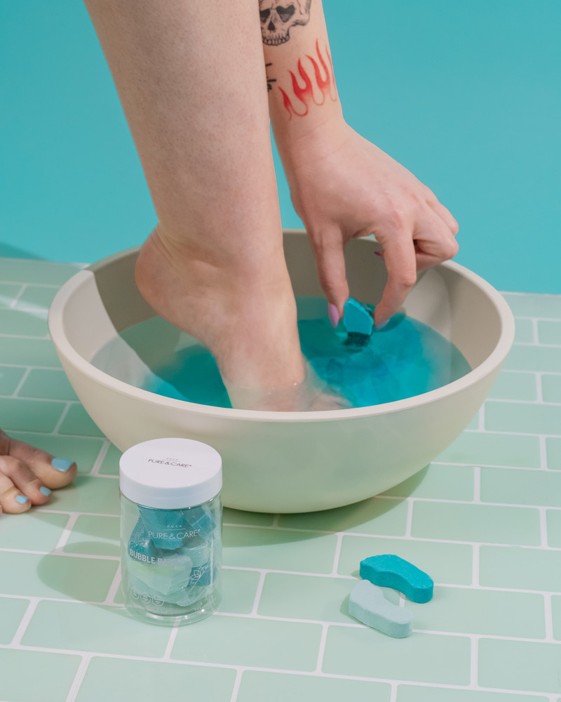 Fodpleje blødgøring | PUCA - PURE & CARE