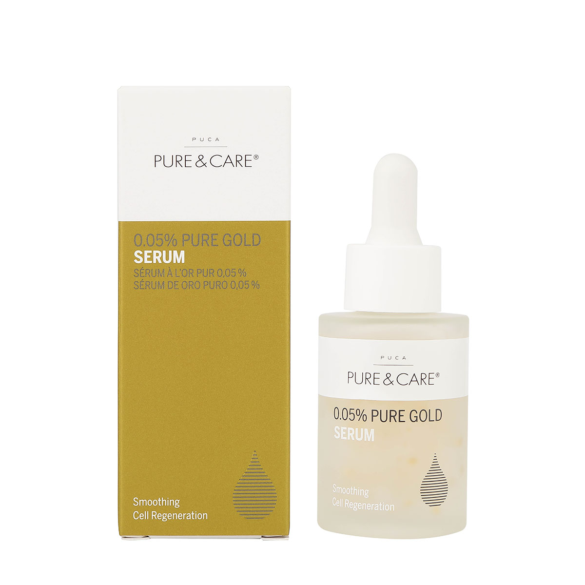 0,05% Pure Gold Serum | PUCA - PURE & CARE